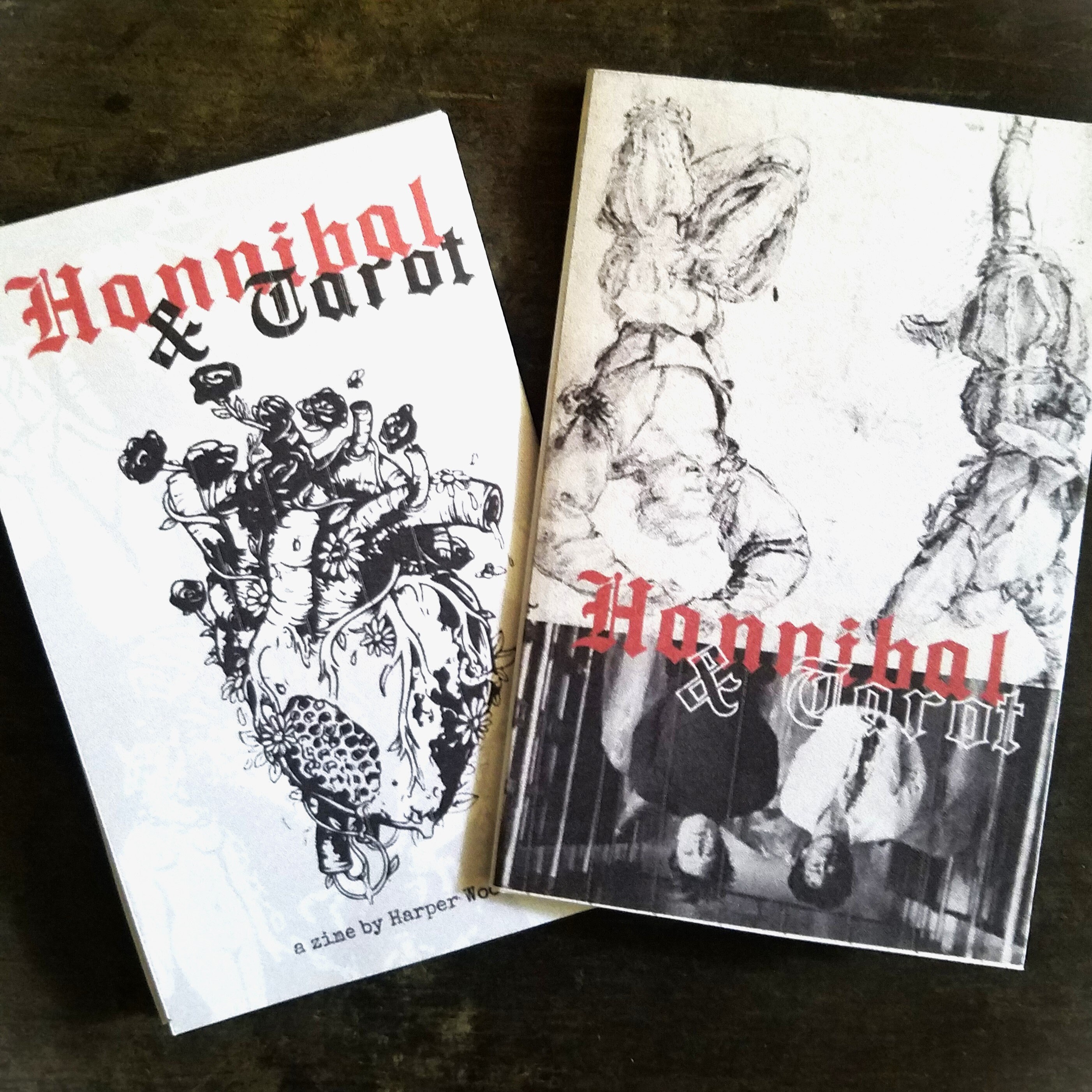 Hannibal Tarot Zine Horror Mini Zine