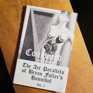 Połączony Hannibal Historia Sztuki Mini Zine Horror Fanzine zdjęcie 5