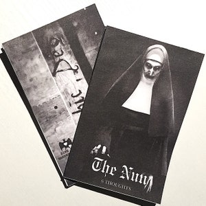 Mini zine d&#39;analyse de films d&#39;horreur The Nun