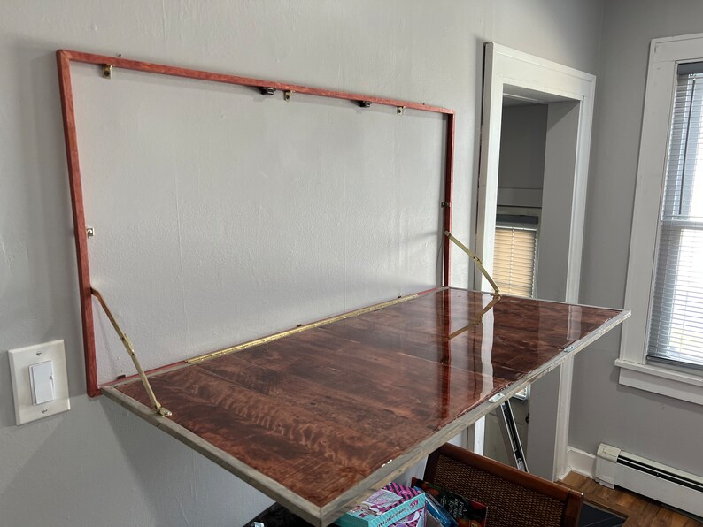 Custom Folding Wall Table Etsy