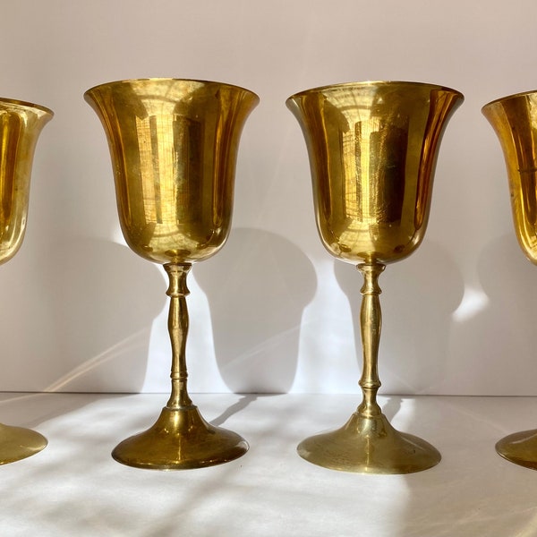 Brass Goblet Etsy
