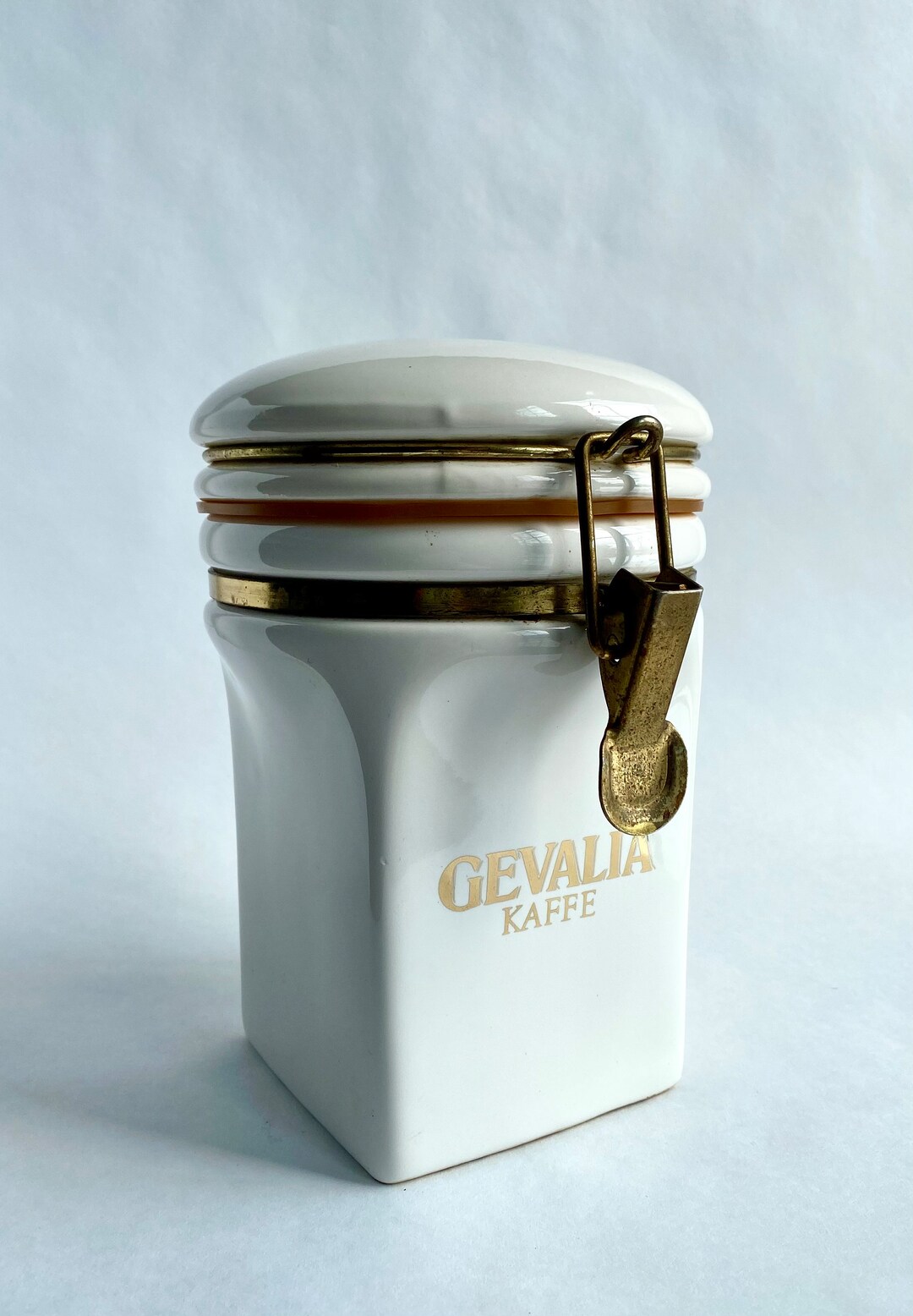 Vintage Coffee Container Ceramic Canister for Flour Etsy