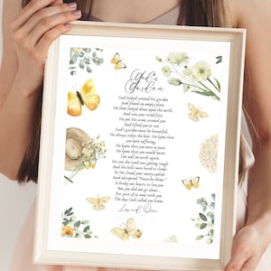 God&#39;s Garden Poem Wall Art