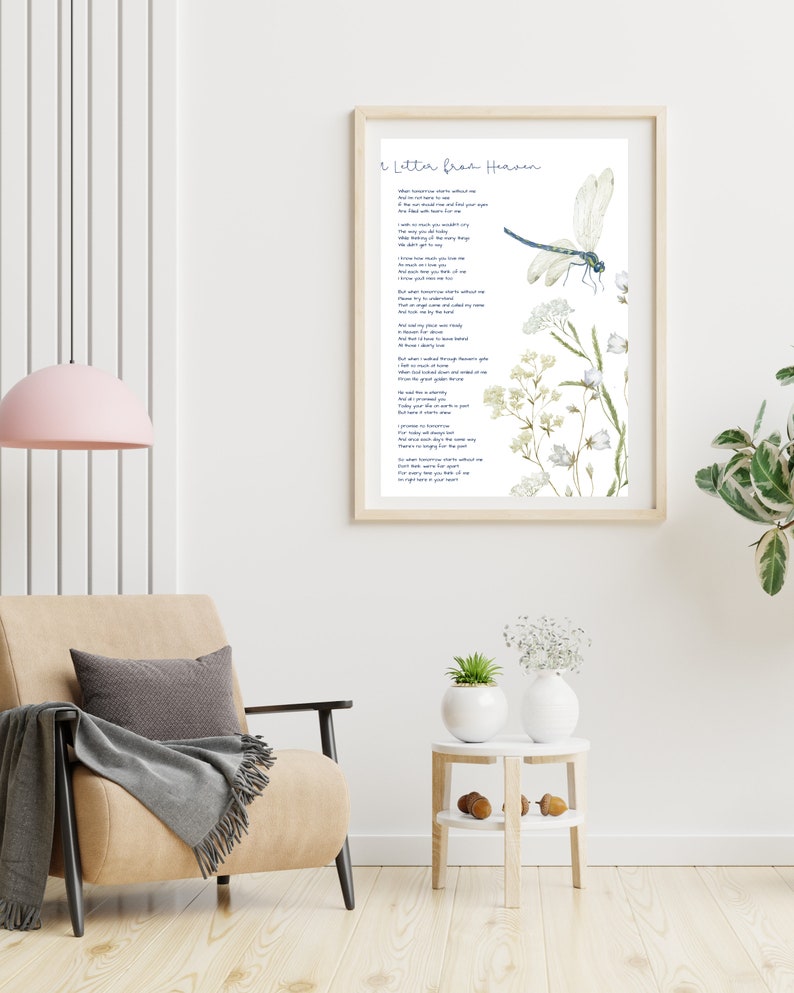 Digitaler Brief vom Himmel Etsy.de