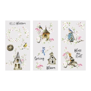 Rub on Transfers for Crafts and Furniture | 3 Design Sheets 6”x 12” by Thymeless Designs
