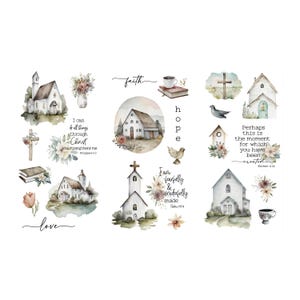 Rub on Transfers for Crafts and Furniture | 3 Design Sheets 6”x 12” by Thymeless Designs