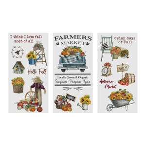 Rub on Transfers for Crafts and Furniture | 3 Design Sheets 6”x 12” by Thymeless Designs