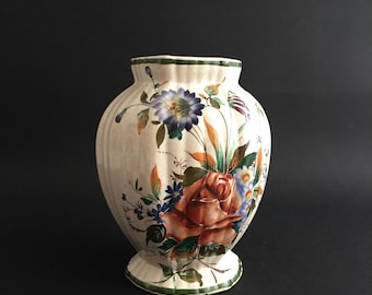 BASSANOイタリアの花瓶です Bassano ヴィンテージ花瓶 - 装飾的なイタリア製陶器 - ミニ