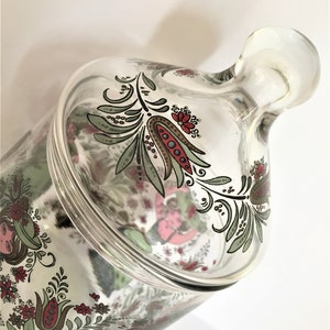 Vaso vetro colorato in pasta effetto marmo