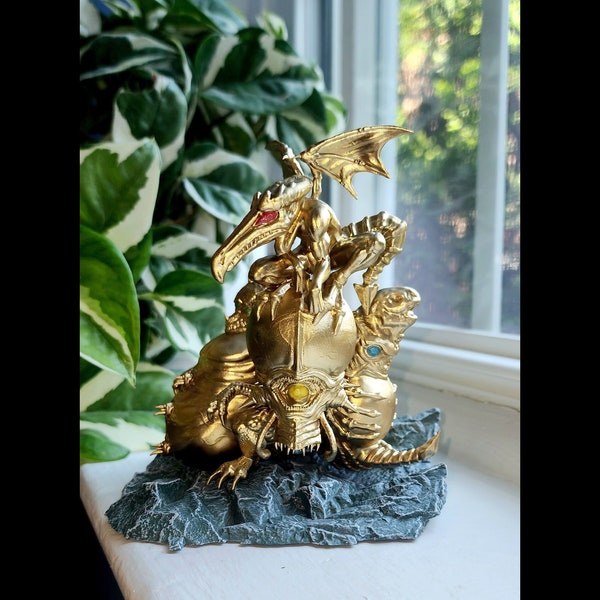 Super Metroid Golden Boss Statue - Freestanding edition