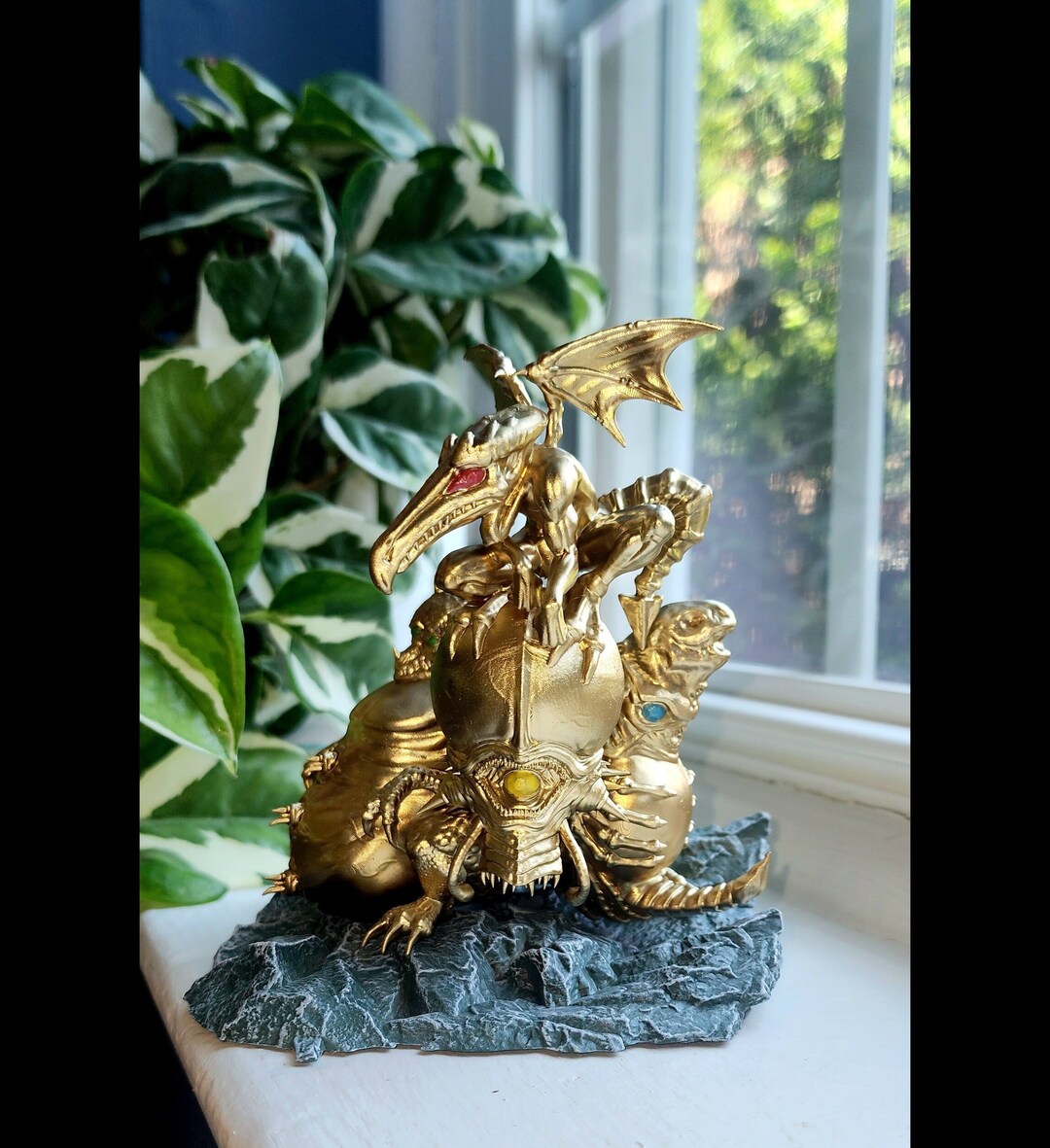 Super Metroid Golden Boss Statue Freestanding Edition Etsy