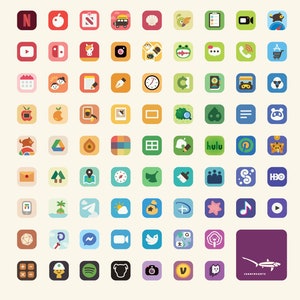 82 Animal Crossing App Icons & Wallpaper Bundle - iOS + Android