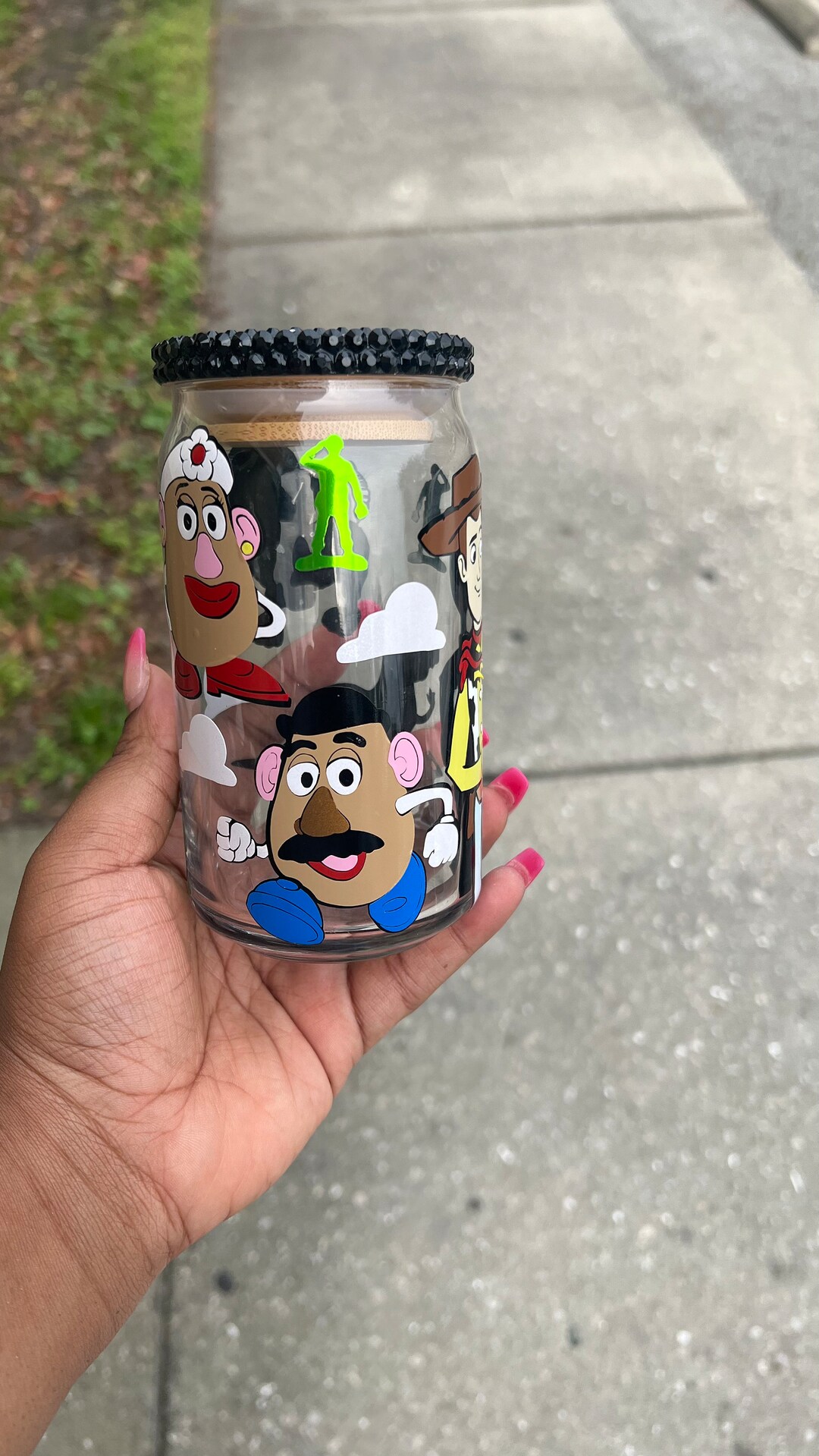 Toy Story Glass Etsy