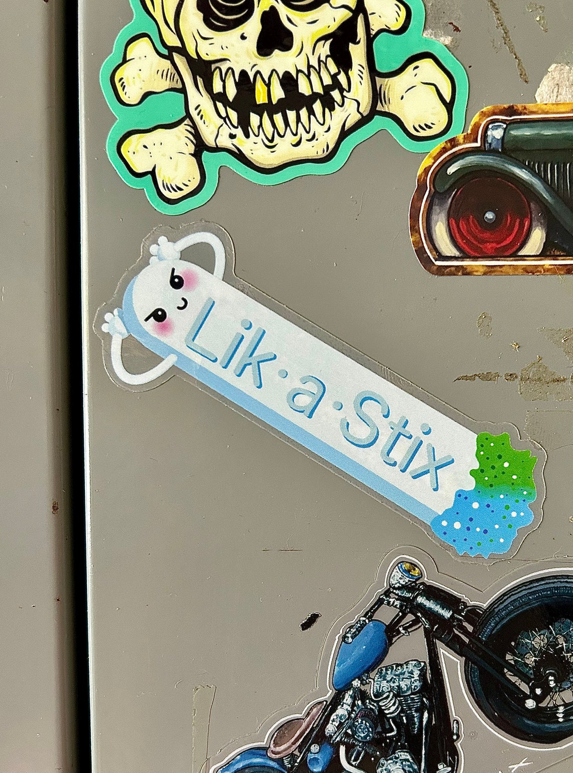 Liek Sticker Lik a Stix Vinyl Sticker - Etsy