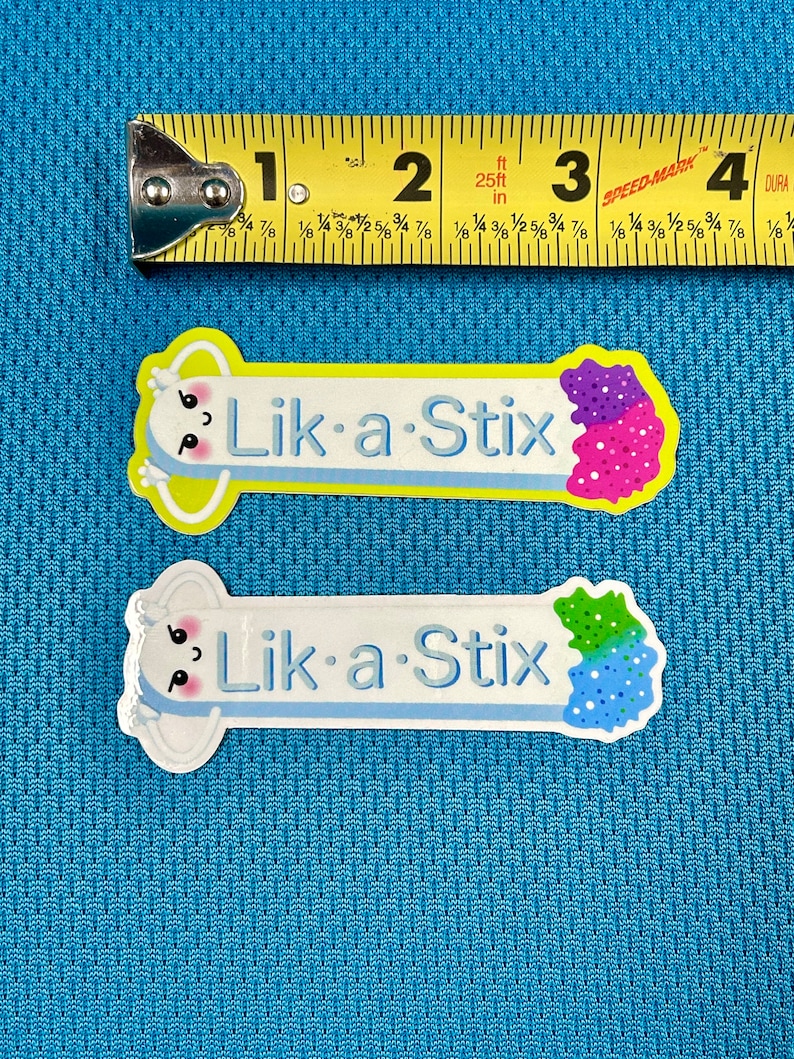 Liek Sticker Lik a Stix Vinyl Sticker - Etsy