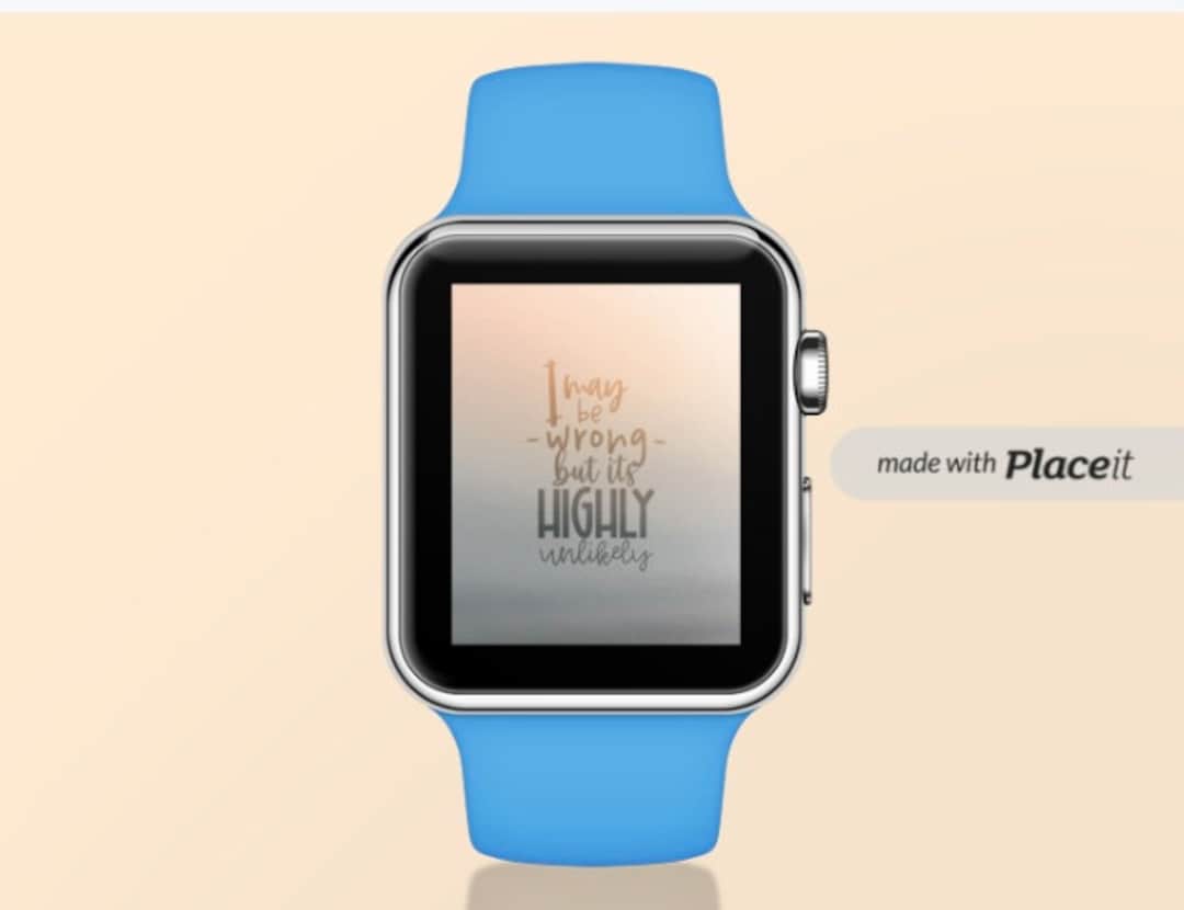Apple Watch Funny Quote Wallpaper Instant Download Boho - Etsy