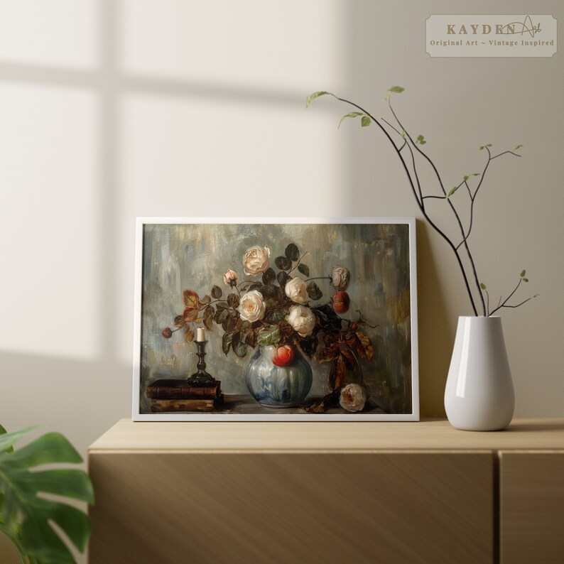 Tucocoo 1000 Piece Jigsaw Puzzle - Tulips & Wooden House Garden Scenery Art For Adults, DIY Home Decor, Family Game Night