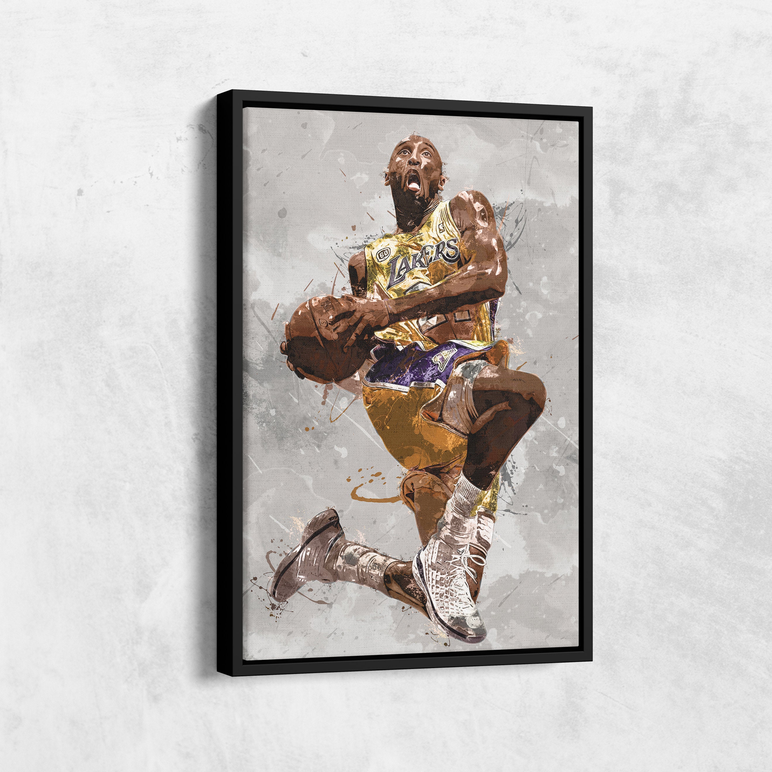 Los Angeles Lakers Pau Gasol NBA Framed Poster Print -  Denmark