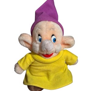 Vintage Disney Dopey Dwarf Plush