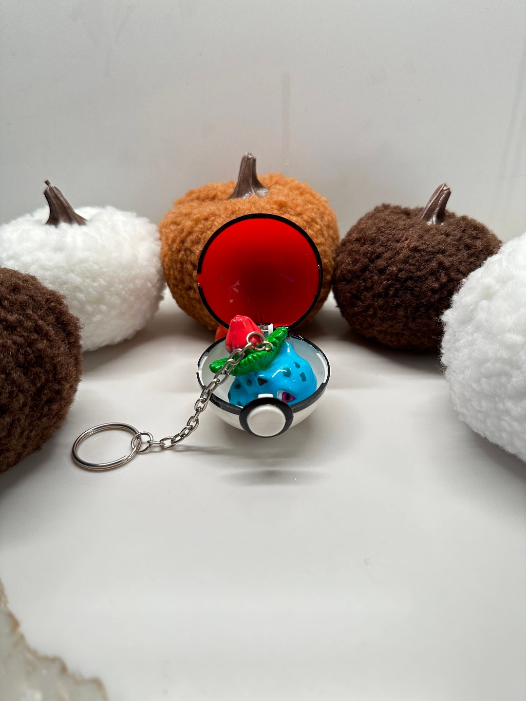 1999 Venusaur Pokeball Keychain Etsy