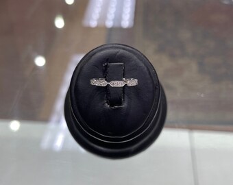 White Gold Diamond Band