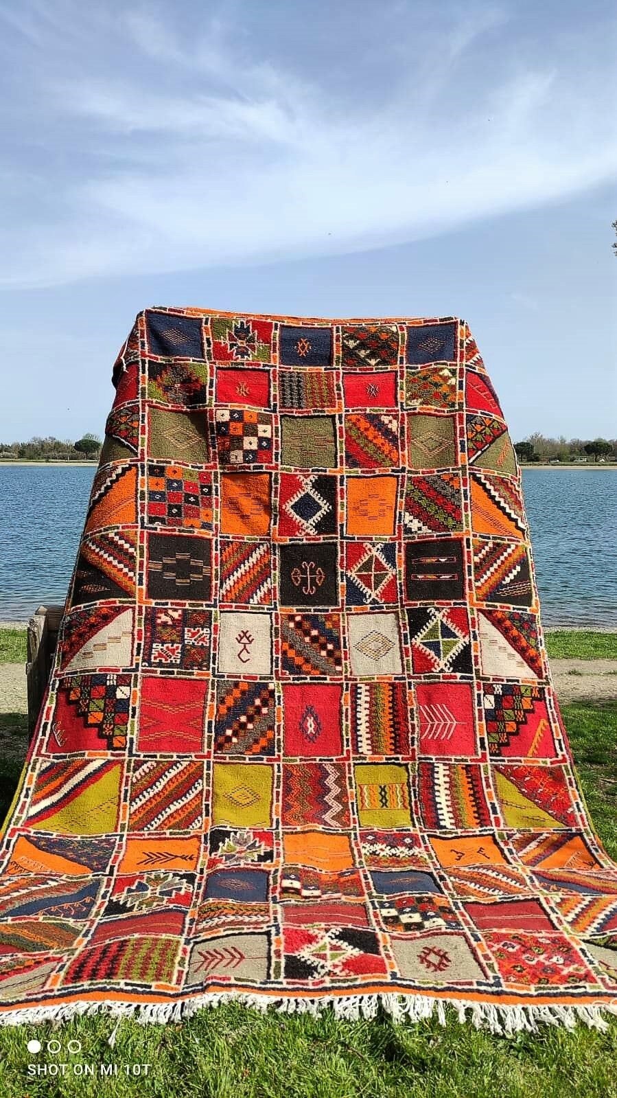 Tapis berbère Taznakht Ouarzazate 3m20 sur 2m05 Etsy France