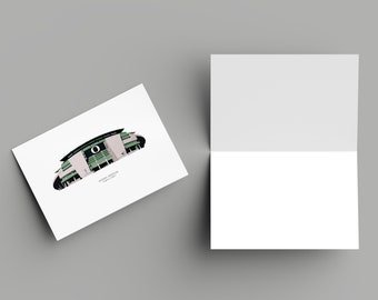 Autzen Stadium Card