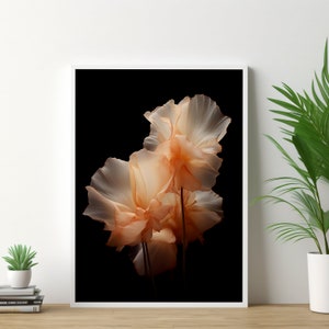 POSTER PRINT Tulip Flowers - Flower Art Print - Floral Wall Art - Botanical Print (UNFRAMED)