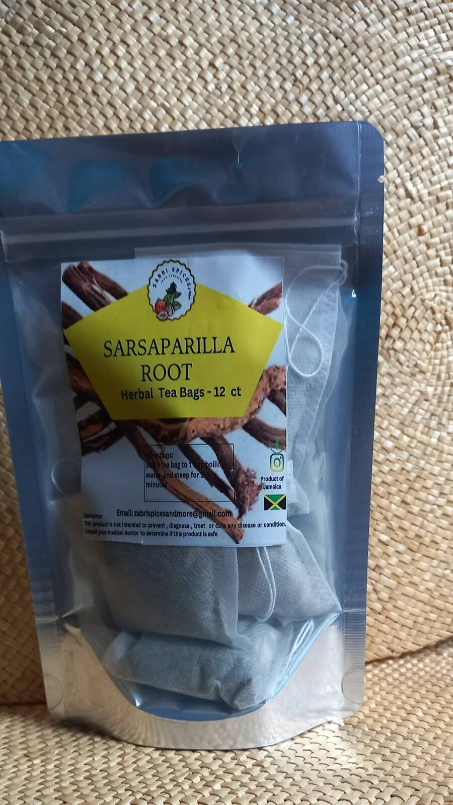 Sarsaparilla Root Tea Bags Etsy