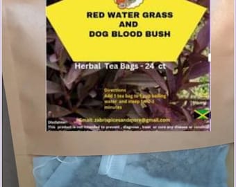 Red Water Grass & Dog Blood Bush Tea Bags