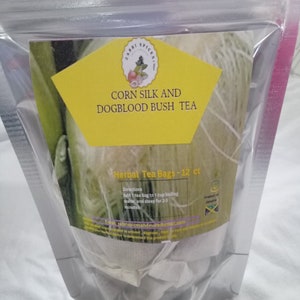 Corn Silk & Dog blood bush tea bags 12 CT in pack