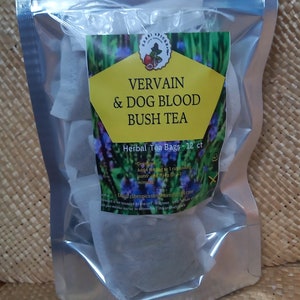 Vervain  & Dog Bloodbush  Tea Bags