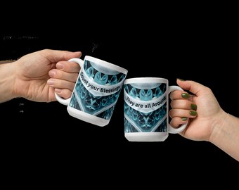 Inspirational Coffee Mug gift idea, Coffee Lover Gift, Inspirational Gift, NFT Coffee Mug, NFT Christmas Gift idea, Designer Coffee Mug