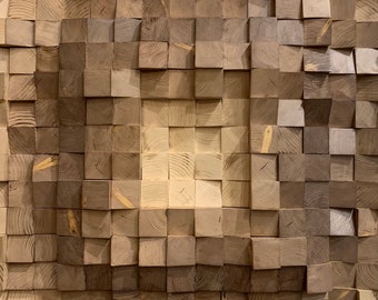 Wood Wall Art Sound Diffuser
