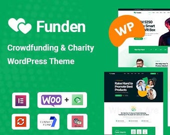 WordPress Funden: Crowdfunding & Charity WordPress Theme