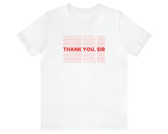 Danke, Sir Masc Männer T-Shirt