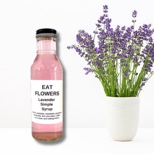 Lavender Syrup/Lavender Syrup for Coffee /Syrup for Cocktails/Pancake Syrup/Syrup for Lemonade/Syrup for Mocktails/Syrup for Coffee