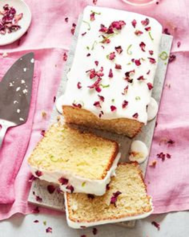 Rose Petal Tea Cake/gifts for Foodies/gourmet Baking Mixes/tea Time