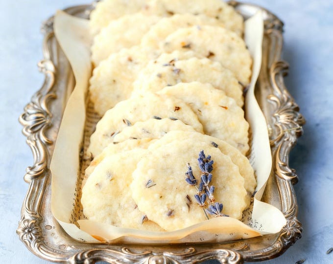 Lavender Shortbread Cookie Mix/Gifts for Foodies/Gourmet Baking Mixes