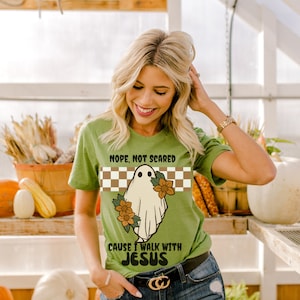 Christian Halloween Shirt, Mom Shirt, Faith Halloween, Jesus Halloween TShirt, Cute Halloween Shirt, Anti-Halloween T-Shirt, Funny Halloween