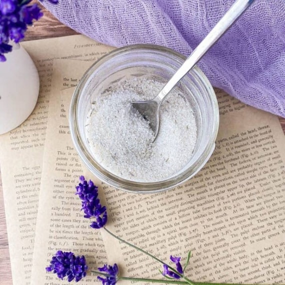 Lavender Sugar/lavender Infused Sugar/ Culinary Lavender/ Lavender