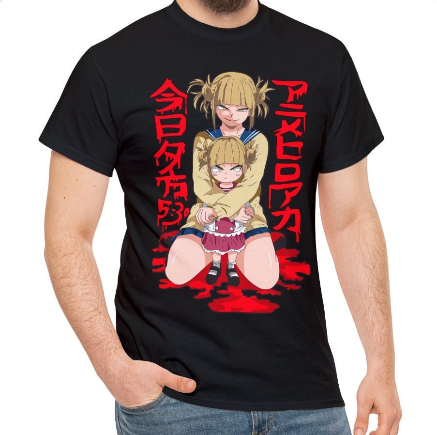 T-shirt Himiko Toga Boku No Hero - Personalizei