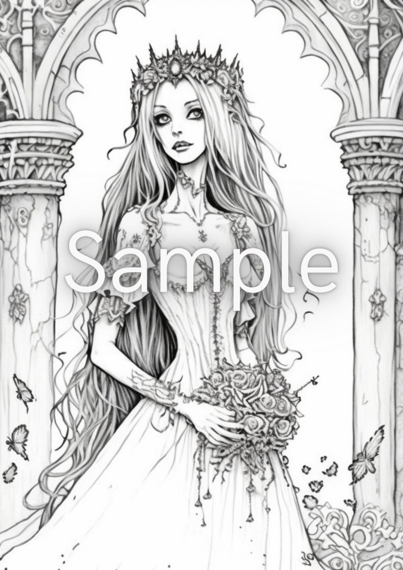 Alice In Wonderland Coloring Pages Tim Burton