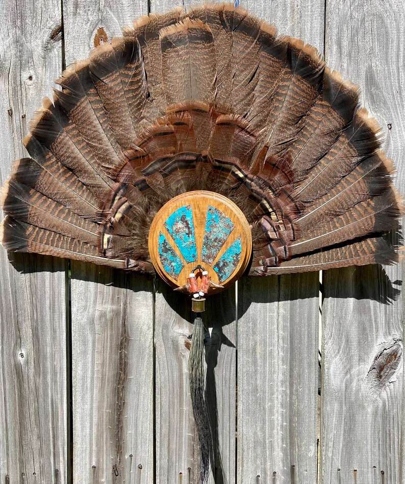 Turkey Fan Mount Etsy