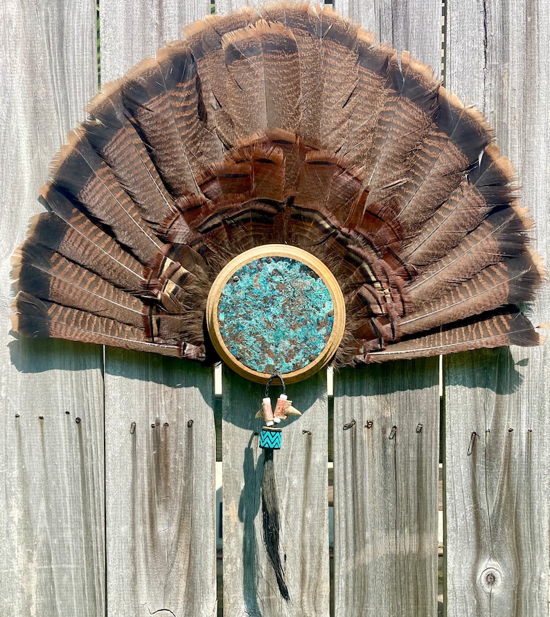 Turkey Fan Mount Etsy