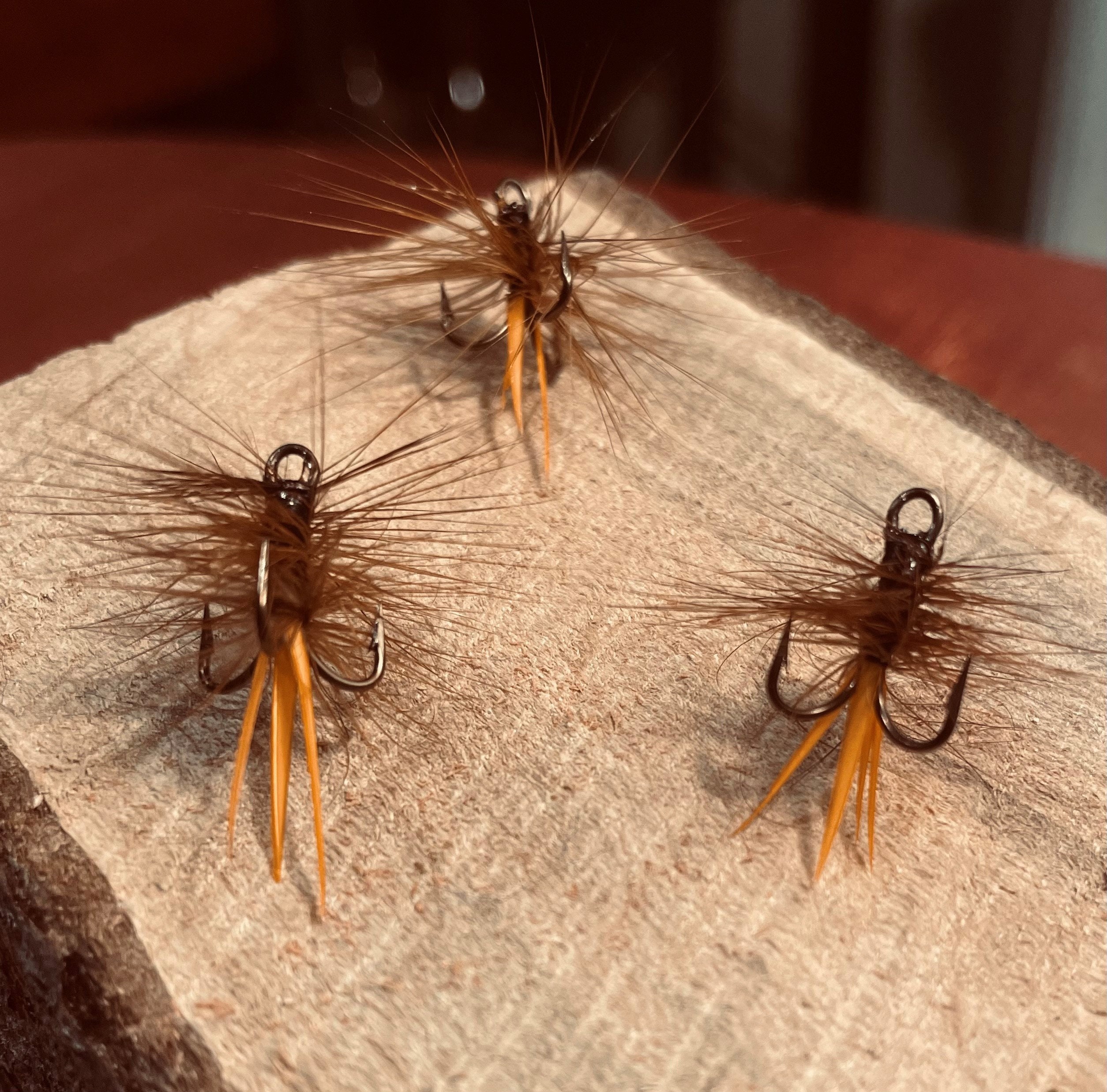 Pack of Three Feathered Treble Tails #10