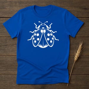 Ladybug T-Shirt, Insect T-Shirt, Bug T-Shirt, Animal T-Shirt, Good Luck Charm T-Shirt, Minimalist T-Shirt, Ladybug Lover T-Shirt