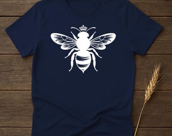 Queen Bee T-Shirt: Nature Lover Gift