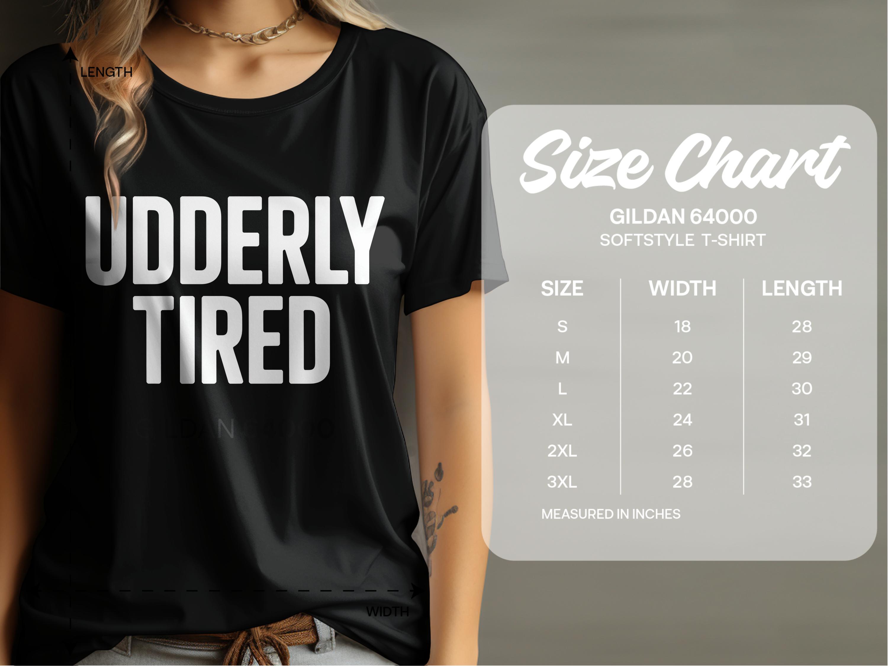 Funny Udderly Tired Cow T-shirt: Sarcastic Dairy Farmer Gift 
