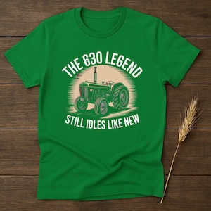 Vintage 630 Tractor Shirt: Classic Farm Tee for Collectors
